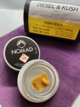 Nomad Concentrate Diesel Kush Wax (Hybrid)