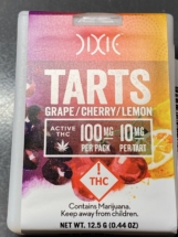 Dixie Grape, Cherry, Lemon assorted THC tarts