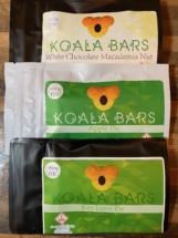 Koala Bars White Chocolate Macadamia Nut, Apple Pie, Key Lime Pie 100MG THC Chocolate Bars