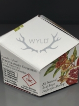 Wyld Pomegranate 1-1 CBD-THC Gummies