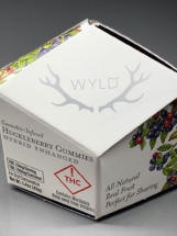 Wyld Huckleberry Hybrid THC Gummies